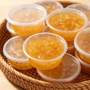กล่องใส่อาหารแบบซ้อนได้ ป้องกันการหก โปร่งใส เป็นมิตรกับสิ่งแวดล้อม ปลอดสาร BPA ใช้แล้วทิ้ง ปลอดภัยสำหรับอาหาร เหมาะสำหรับธุรกิจจัดเลี้ยง บรรจุภัณฑ์ซอสพริก/น้ำส้มสายชู ขนาดเล็ก ทำจากพลาสติก PP - Product Image 3