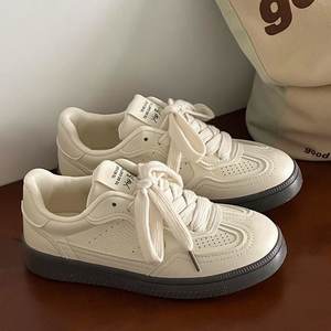 Nouvelles chaussures de sport et décontractées pour femmes, modèle 2025, respirantes, blanches, de haute qualité, polyvalentes, confortables. - Product Image 1