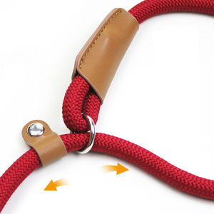 HIPHOPPET Hochleistungs-<span class=keywords><strong>Nylon</strong></span>-Hunde leine mit reflektieren dem, einstellbarem Slip Lead Explosions geschütztes taktisches Trainings <span class=keywords><strong>design</strong></span> Kunden spezifische Farben - Product Image 3