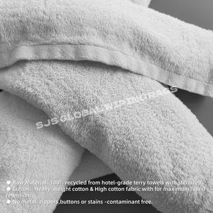 Trapos de Algodón Blanco Mixto, Trapos de Toalla Blancos, Trapos Industriales para Limpieza, Trapos 100% Algodón para Limpieza - Product Image 4