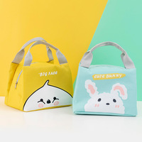 Sac isotherme pour déjeuner, sac de pique-nique, pochette, sac à lunch portable mignon de dessin animé pour femmes, filles, enfants