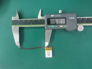 Небольшая перезаряжаемая батарея, сертифицированная CE, 451520, 3,7 в, 80 мАч, 85 мАч, литий-ионная батарея - Product Image 6