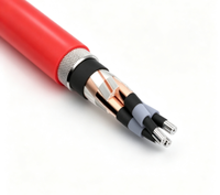 Câble d'alimentation Zhongkai BS7835 MV 3*70mm, gaine en aluminium XLPE LSZH, 3.8/6.6(7.2)kV, câble de distribution souterrain pour mines