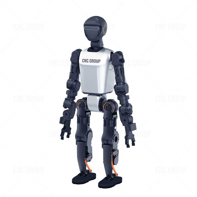 Intelligent Full-Body Movement Humanoid Robot Bionic Motion Design Multi-Degree-of-Freedom AI Voice Interaction Motor PLC Gear