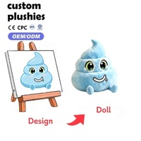 Peluche Mignonne et Moelleuse en Forme de Crotte, Jouet en Peluche Doux, Peluche Kawaii en Forme de Crotte, Décoration Amusante pour Chambre, Coussin Décoratif, Cadeau d'Anniversaire Unique pour Enfants