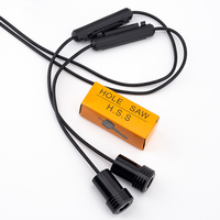 Lámpara Led de bienvenida de sombra fantasma para coche, proyector de logotipo láser de 12v, luz de bienvenida con enchufe y reproducción