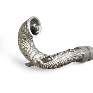 Pour Volkswagen <span class=keywords><strong>Golf</strong></span> MK7/MK7.5 GTI 2.0T 2014-2020 tuyau de chute échappement haute Performance modifié Performance de course usine directe - Product Image 2