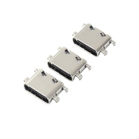 Conector USB Tipo-C, Placa de Inserción Hembra de 16 Pines, Carcasa de Acero Inoxidable 1.6, IP68, Equipo de Comunicación Electrónico, RoHS