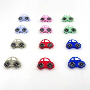 Hot Sale Cartoon <b>Teether</b> <b>Baby</b> Toy Food Grade Non-toxic Silicone Multi-colors <b>Baby</b> Teething Chew Bead Diy Pacifier Chain Beads - Product Image 6