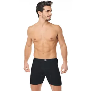 เสื้อยืดผู้ชายยาวผ้าฟลีซผ้าฝ้ายบางสีดำพิมพ์ลายระบายความร้อนขนาดพลัสไซส์ L 4แพ็ค - Product Image 1