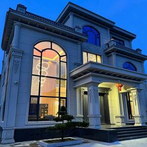 Villa Prefabricada Duradera de Tres <span class=keywords><strong>Pisos</strong></span> Estilo Europeo con <span class=keywords><strong>Cuatro</strong></span> Dormitorios para Oficina, Apartamento y Hotel - Product Image 3