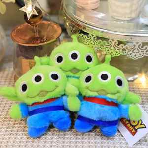 Three-eyed Tiktok Internet Popular 12cm <b>Doll</b> New 4 Inch Keychain Pendant Stall Cotton Material Grab Machine Toy Gift - Product Image 4