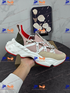 Zapatos Deportivos Casuales de Alta Calidad para Hombre, Estilo Retro, Transpirables, Antideslizantes, con Cordones Suaves, Cierre con Cordones, Louboutins - Product Image 3