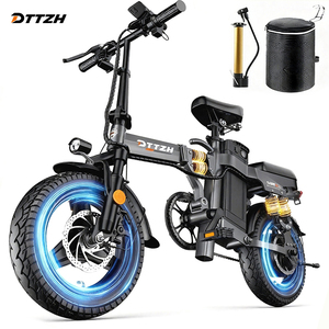 Bicicletta <span class=keywords><strong>Elettrica</strong></span> <span class=keywords><strong>Pieghevole</strong></span> A12S ODM, 14 Pollici, 52V 25Ah, <span class=keywords><strong>Bici</strong></span> da Pendolare per Adulti, Telaio in Acciaio al Carbonio, Certificata UL ISO9001 - Product Image 2