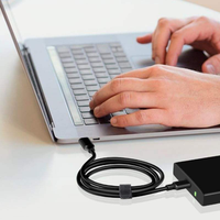 Câble de charge rapide USB C 100W 10 Gbps avec fonction OTG, gaine en PVC, câble de données USB 3.2 Type-C, conducteur en cuivre pur, OEM