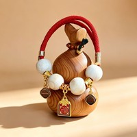 Collier pour animaux de compagnie de style chinois, breloque de longévité, clochettes silencieuses, pendentifs, cordon rouge, anti-insectes, pour chiens et chats, Nouvel An chinois, différentes tailles pour races