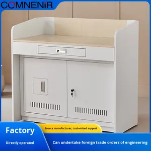 Multifuncional Moderno Inteligente Altura ajustable Acero Multimedia Podio Escuela Audio-Visual Control central Entrenamiento <span class=keywords><strong>Aula</strong></span> - Product Image 2