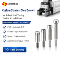 Custom Step Taptite Screws 17-4PH Passivated Hex Socket Cap Precision Fasteners Manufacturer for Electric Servo Gripper
