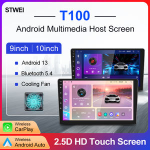 STWEI Android13 9/10 pouces Appareil hôte universel Lecteur multimédia de voiture Wifi Radio BT GPS Audio de voiture pour KIA Toyota Ford Hyundai - Product Image 2