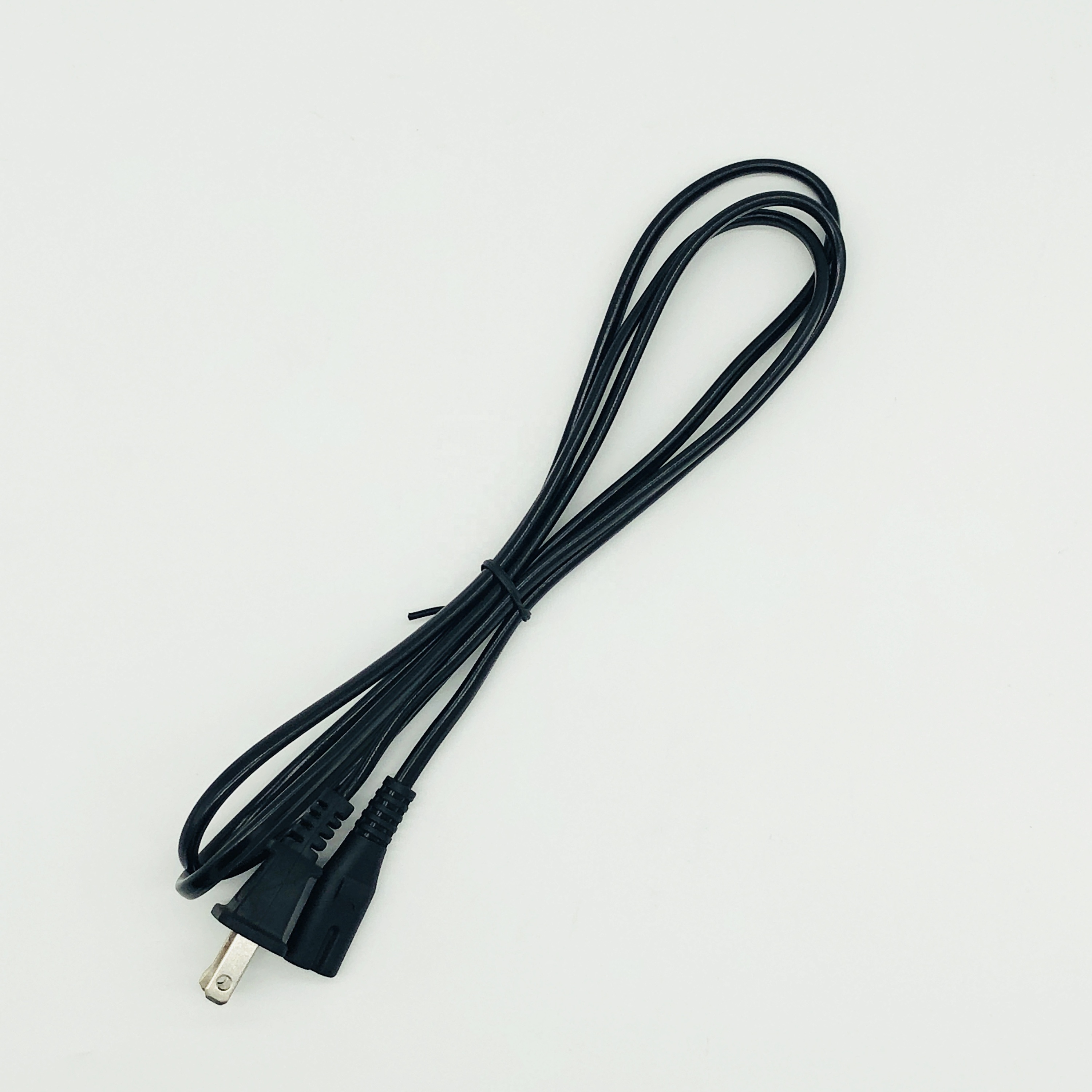 plano conector C8 poder negro interior cable de extensión nuevo producto americano 250V 16A H03VVH2 1,5 M 2 pines no-Tierra