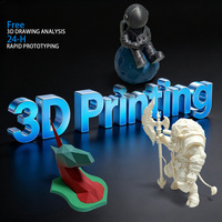 Servicio de Impresión 3D de Figuras y Piezas de Juguete, Fabricante de Modelos Personalizados, Multimaterial (PLA, PETG, ABS, Nylon, TPU), Decoración para el Hogar, Venta al Por Mayor