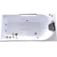 Vente en gros de baignoire intérieure portable moderne pour 1 personne petit coin de massage tourbillon avec contrôleur pneumatique pour salle de bain