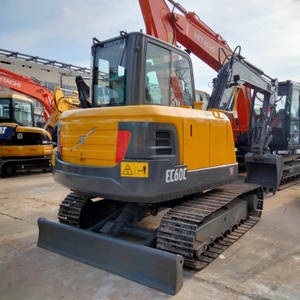 Excavadora Usada Original de Japón Volvo EC60C, Excavadora Hidráulica de Orugas Volvo EC55, EC60D, EC75D, EC80D, EC80, EC55D, EC55B en Venta - Product Image 5