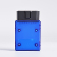 Conector Macho OBDII de 16 Pines J1962M, Adaptador de Modificación Automotriz con Carcasa Bluetooth 327 para OBD2