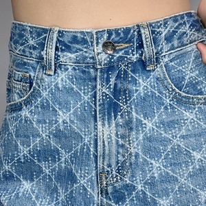 2025 Ladies Fashion Washed Denim Summer <b>Shorts</b> Women's Pants & <b>Trousers</b> - Product Image 4