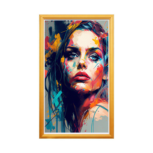 Digital Art Screen Smart Picture Display Video Large Digital Photo Frame 32-65 Inch for Art