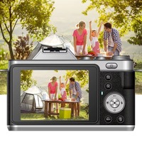 Appareil photo hybride professionnel UHD 4K à rapport performance-prix élevé, zoom optique 10x, zoom numérique 4x, CMOS haute sensibilité