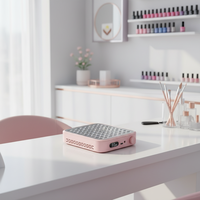 Nouvelle série de collecteurs de poussière à ongles professionnels rechargeables puissants de 60 W avec une forte aspiration par ventilateur pour salon de manucure