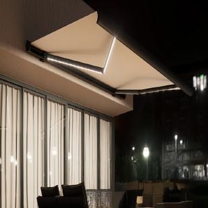 Auvent de voiture rétractable, cassette motorisée, auvent électrique pour camping-car, auvent pour <span class=keywords><strong>caravane</strong></span>, auvent pour fourgonnette, auvent pour <span class=keywords><strong>caravane</strong></span>, pare-pluie - Product Image 1