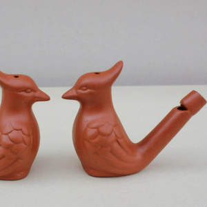 Sifflets d'eau vintage en forme d'oiseau, Ocarina en argile, Chiriments en céramique, Jouets <span class=keywords><strong>de</strong></span> bain pour enfants, Cadeaux <span class=keywords><strong>de</strong></span> Pâques, <span class=keywords><strong>de</strong></span> rentrée scolaire et <span class=keywords><strong>de</strong></span> vacances - Product Image 3