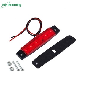 Luci LED Laterali per Auto e Camion, Indicatori di Segnalazione, Freno, Avvertimento Posteriore, Luce di Posizione 6SMD 24V 12V - Product Image 2