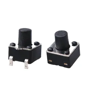 Tactile switch 4.5*4.5 front insert rear patch Side three-legged side press bracket Side insert paste board Key switch