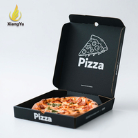 Boîte à pizza en carton ondulé E-Flute personnalisée en gros - Fournisseur d'emballages alimentaires écologiques de qualité supérieure
