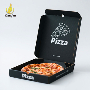 Boîte à pizza en <span class=keywords><strong>carton</strong></span> ondulé E-Flute personnalisée en gros - <span class=keywords><strong>Fournisseur</strong></span> <span class=keywords><strong>d</strong></span>'emballages alimentaires écologiques de qualité supérieure - Product Image 1