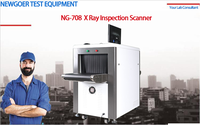 Scanner de bagages Machine de sécurité à rayons X Inspection par scanner de bagages