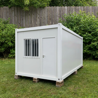 Installation rapide, toilettes publiques modulaires portables préfabriquées de 20 pieds, conteneur démontable en kit, maison moderne, appartement, hôpital