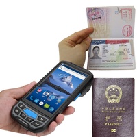 Lecteur RFID Blovedream U9000 pour étiquettes d'oreille d'animaux, Android 8.1 avec clavier, terminal portable avec lecteur RFID, scanner de codes-barres
