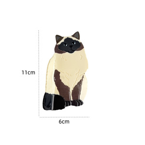 <span class=keywords><strong>Wow</strong></span> Sheila กิ๊บหนีบผมอะซิเตทรูปแมวแฟชั่นขายดีคลิปกรงเล็บสัตว์เย็บน่ารักปรับแต่งได้ - Product Image 6