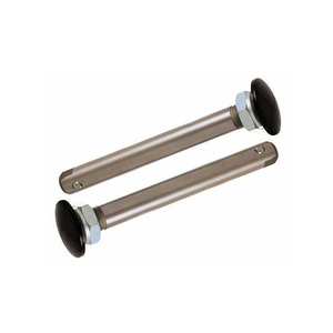 ZC Brand 1/2 Inch Big Button Stainless Steel Plunger Quick Release Axle with 18mm Bolts and Custom Length - Product Image 2