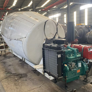 เครื่องผสมคอนกรีตแบบเคลื่อนที่ 4 ลบ.ม. ดีเซล แบบลากจูง  ออกแบบใหม่  พร้อมระบบโหลดเอง ได้รับการรับรองมาตรฐาน CE ISO สำหรับงานวิศวกรรมเชิงพาณิชย์ - Product Image 1