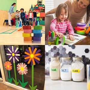 Nhà Sản Xuất Tự Dính Crepe Giấy Băng Tranh Masking Jumbo CuộN Bán Buôn - Product Image 4