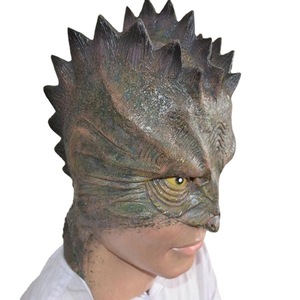 Maschera da <span class=keywords><strong>Strega</strong></span> Sanguinante per Carnevale, Halloween e Natale, Maschera Horror in Latex, <span class=keywords><strong>Parrucca</strong></span> da Vecchia <span class=keywords><strong>Strega</strong></span> Spaventosa - Product Image 5