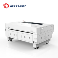 HH1390C Machine de découpe laser CO2 CNC haute puissance 150W avec table de travail 1300x900mm pour bois, papier et plastique, refroidissement par eau, entièrement fermée