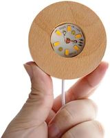 Présentoir en bois rond LED moderne 3D cristal verre résine Art lumière socle de lampe en bois socle d'affichage pour le salon