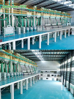 Ligne de production de riz completement automatisée pour l'agriculture : machines de nettoyage, de déstonage et de polissage du riz