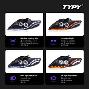 ชุดไฟหน้าสำหรับ Mondeo/Zetec ปี 2007-2013 แบบแปลงเป็น LED โปรเจคเตอร์ พร้อมไฟวิ่งกลางวันและไฟเลี้ยวแบบ Sequential 12v ของใหม่ - Product Image 5